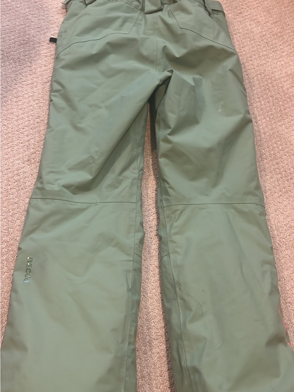 Helly Hansen Kids Light Sage Green Ski Pants size 12